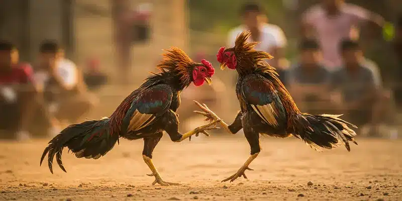 Người chơi theo dõi và phân tích chiến thuật đá gà để tăng cơ hội thắng